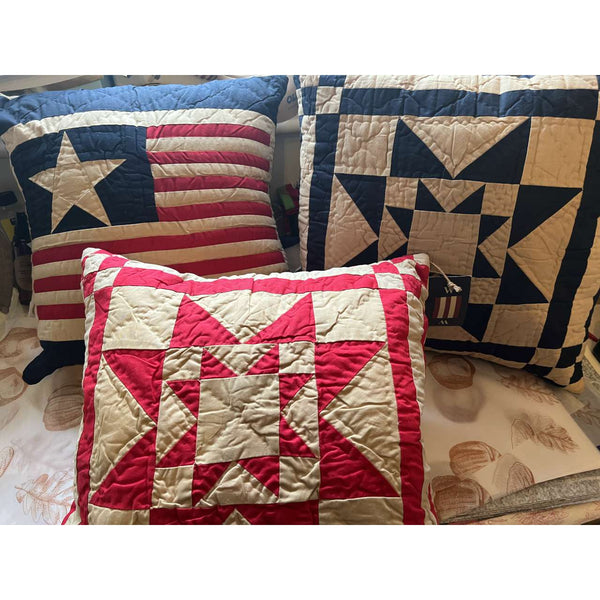 Navy 2024 star cushion