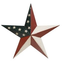 12" Americana Barn Star - Olde Glory