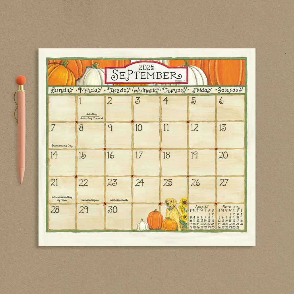 2025 Coming Home Magnetic Calendar Pad - Olde Glory