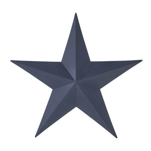 Large Navy 18" Metal Barn Star