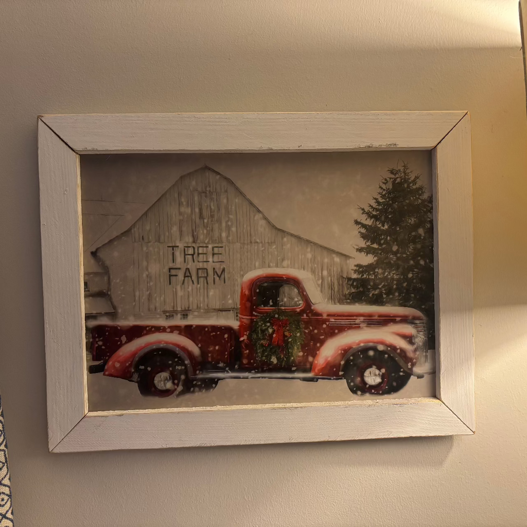 Tree Farm Framed Print on Board