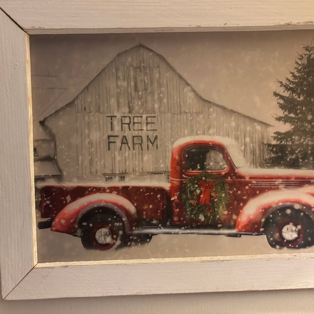 Tree Farm Framed Print on Board