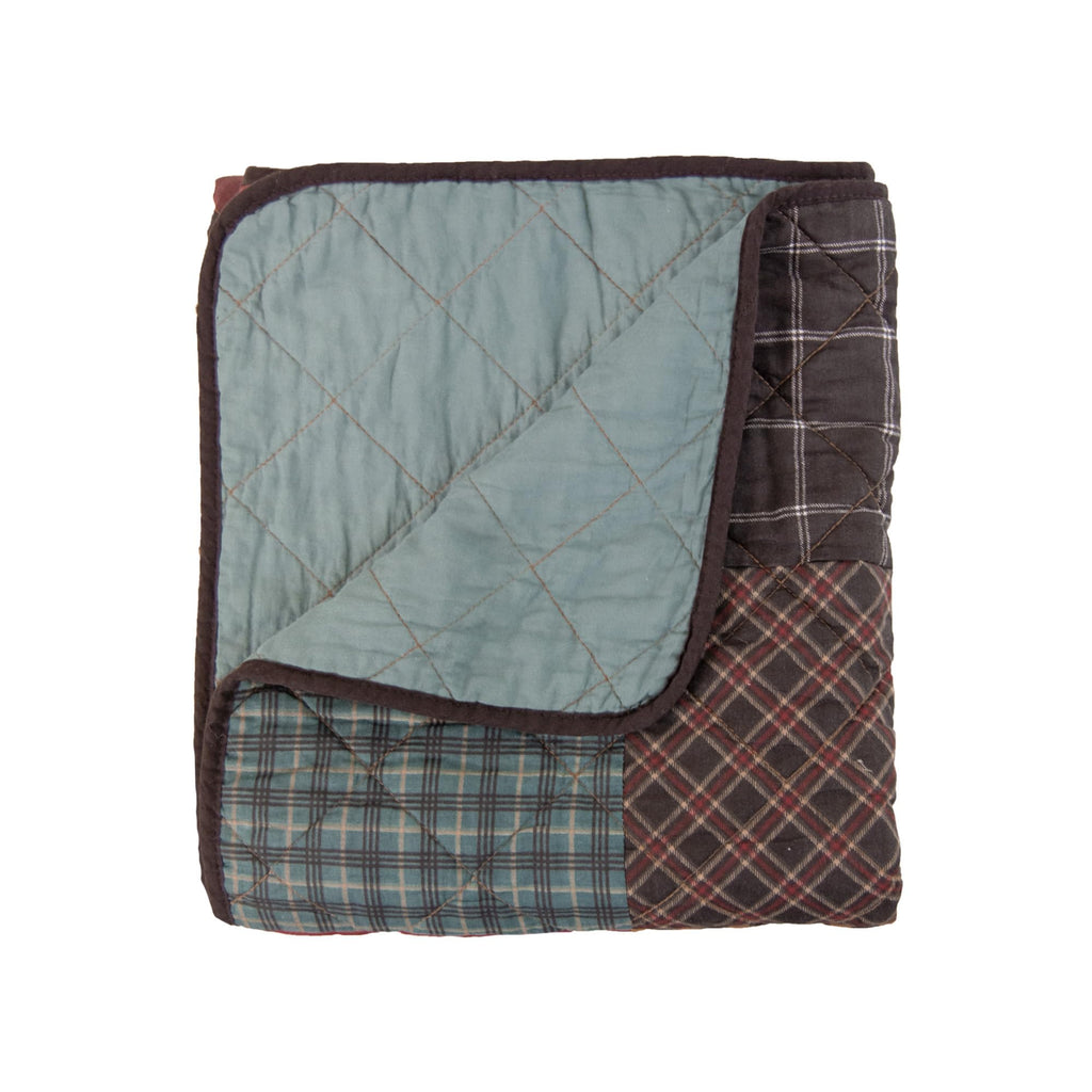 Appalachia Plaid Quilted Throw - Olde Glory