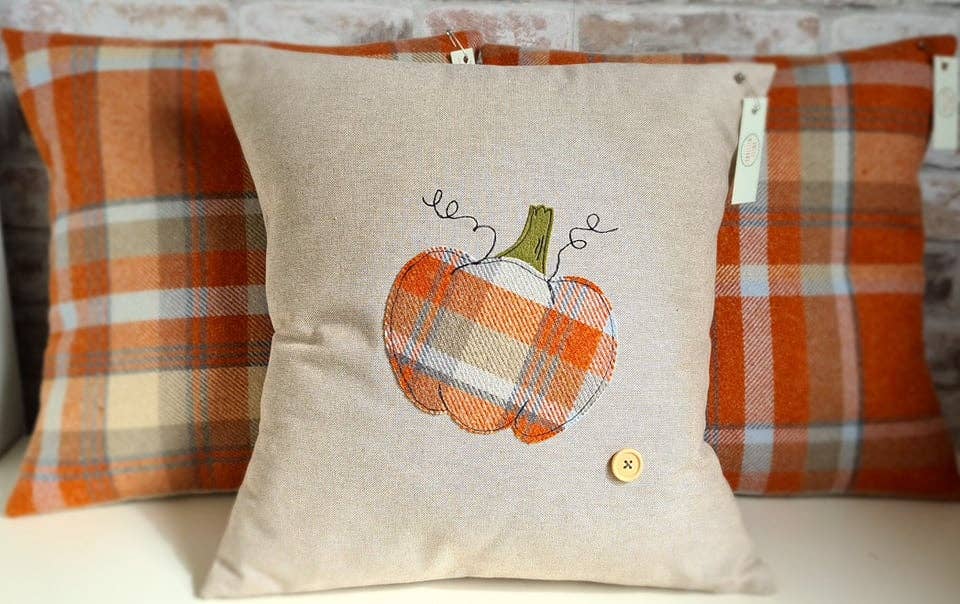 Autumn Pumpkin Cushion - Olde Glory