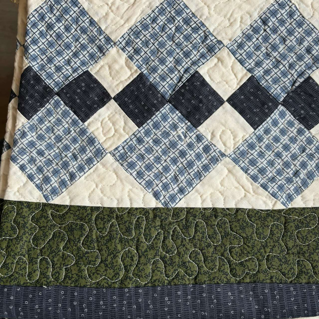 Birdhouse Quilted Throw - Olde Glory