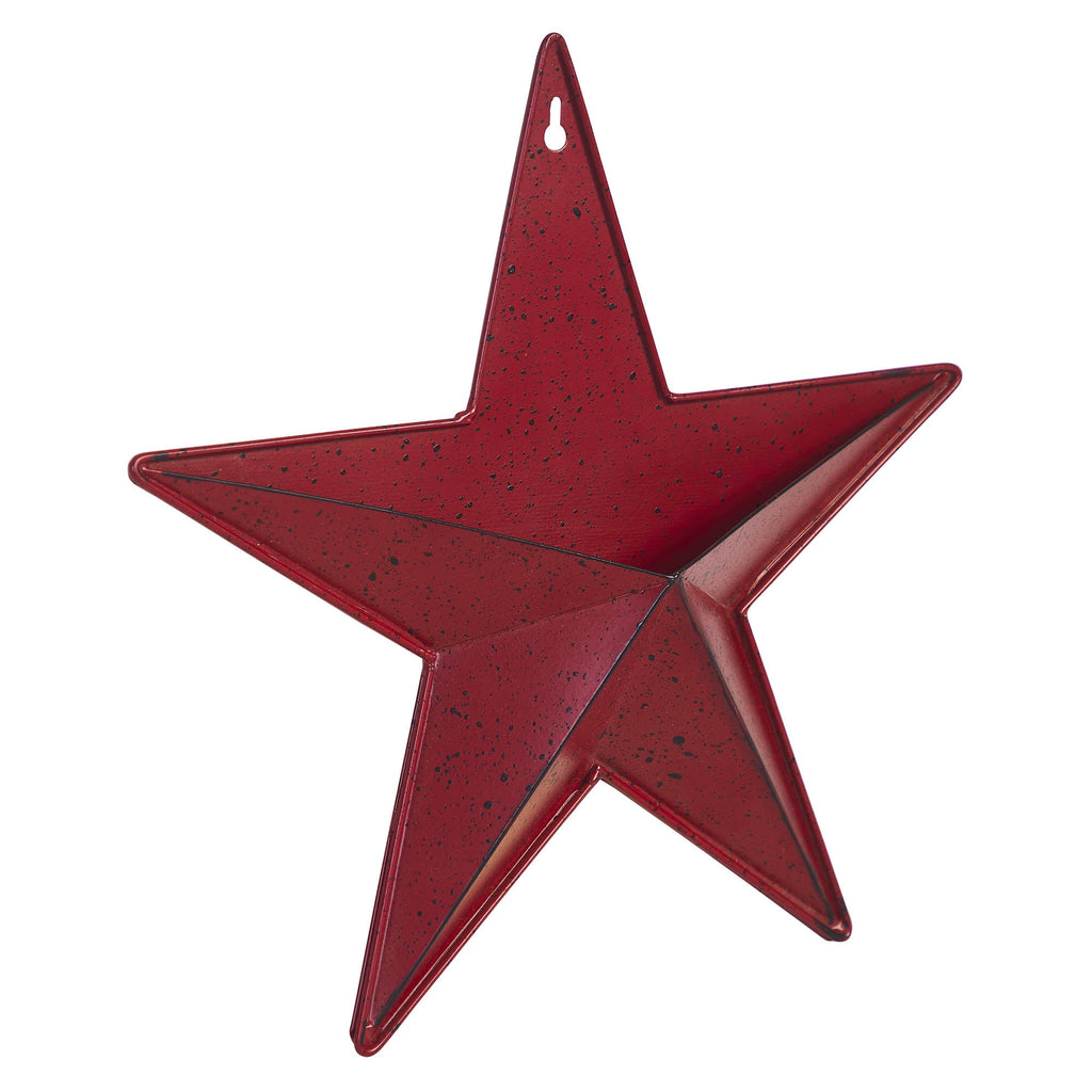 Burgundy Metal Star with Pocket - Olde Glory