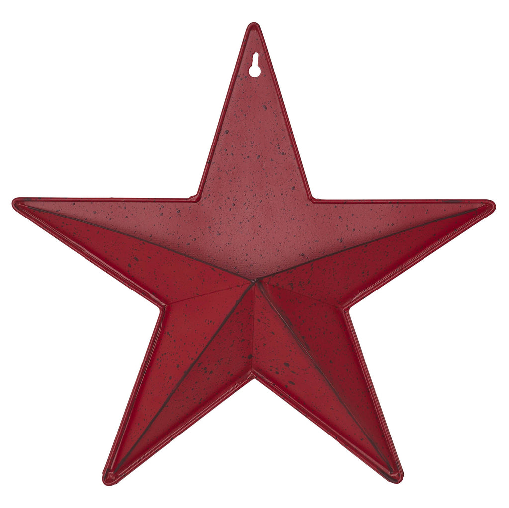 Burgundy Metal Star with Pocket - Olde Glory