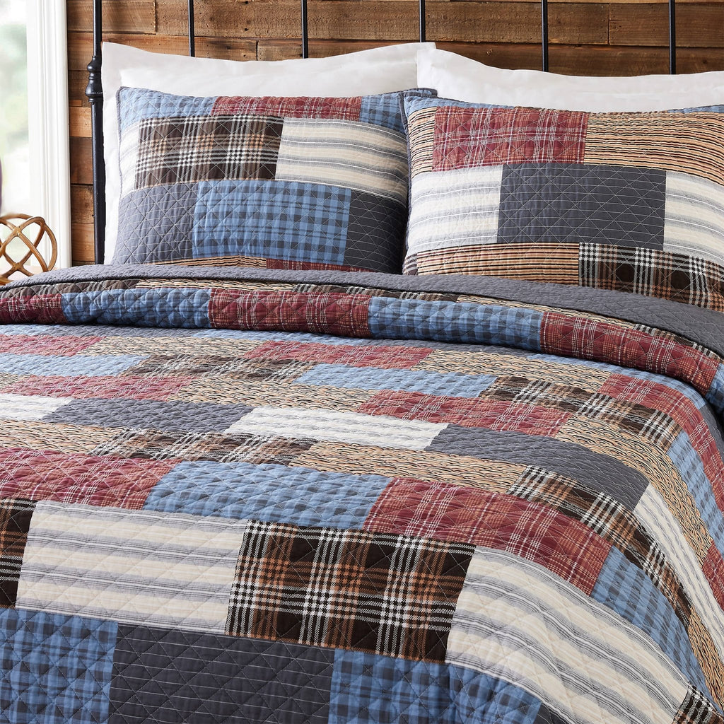 Cabin Patchwork Quilt Set - Olde Glory