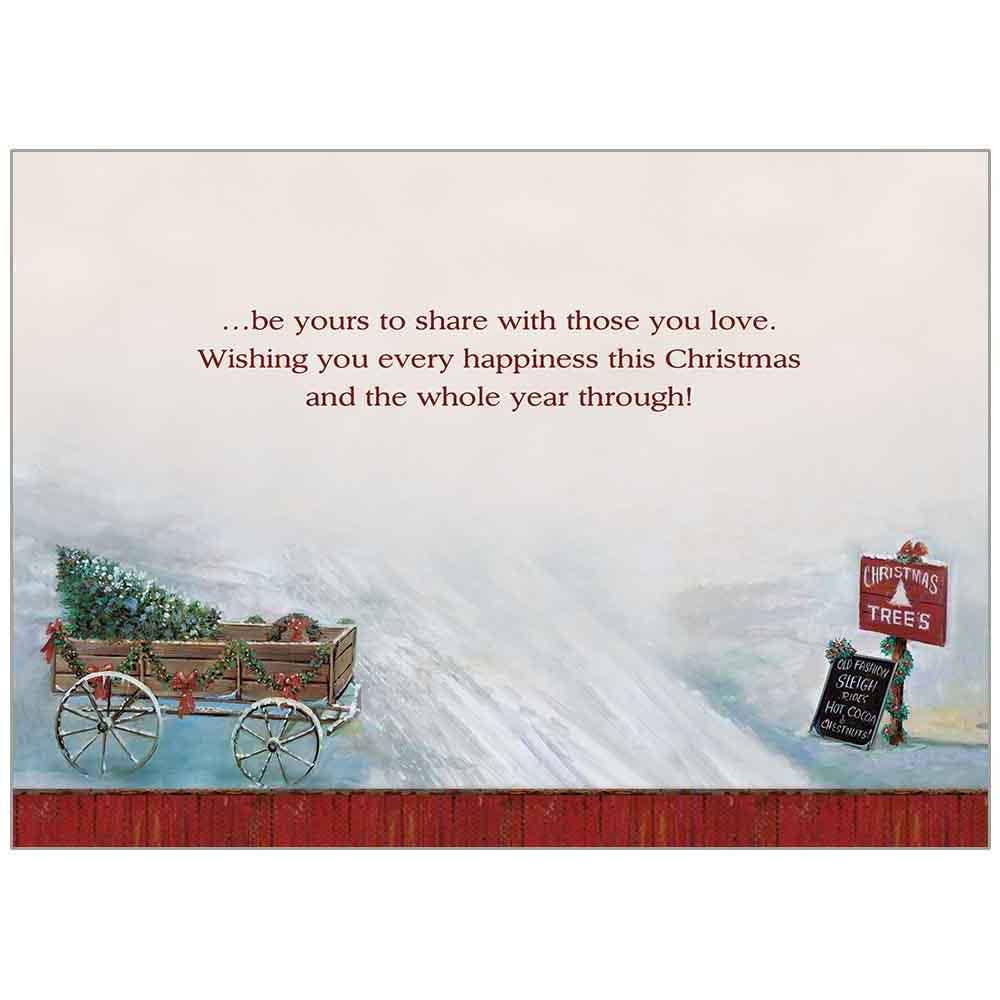 Christmas Tree Farm Holiday Cards in a Box - Olde Glory