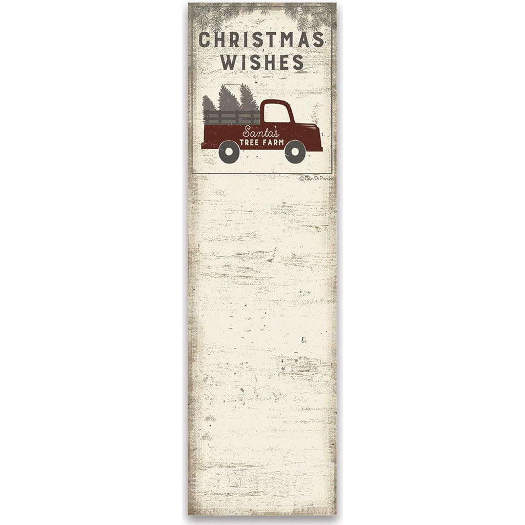 Christmas Wishes Magnetic Notepad - Olde Glory