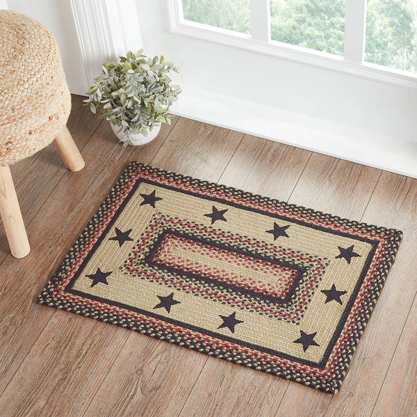 Colonial Star Jute Rug - Olde Glory