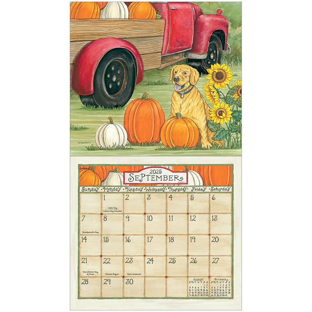 Coming Home 2025 Wall Calendar - Olde Glory