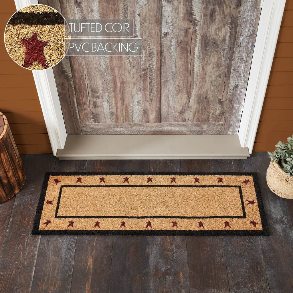 Connell Stars Long Coir Doormat - Olde Glory