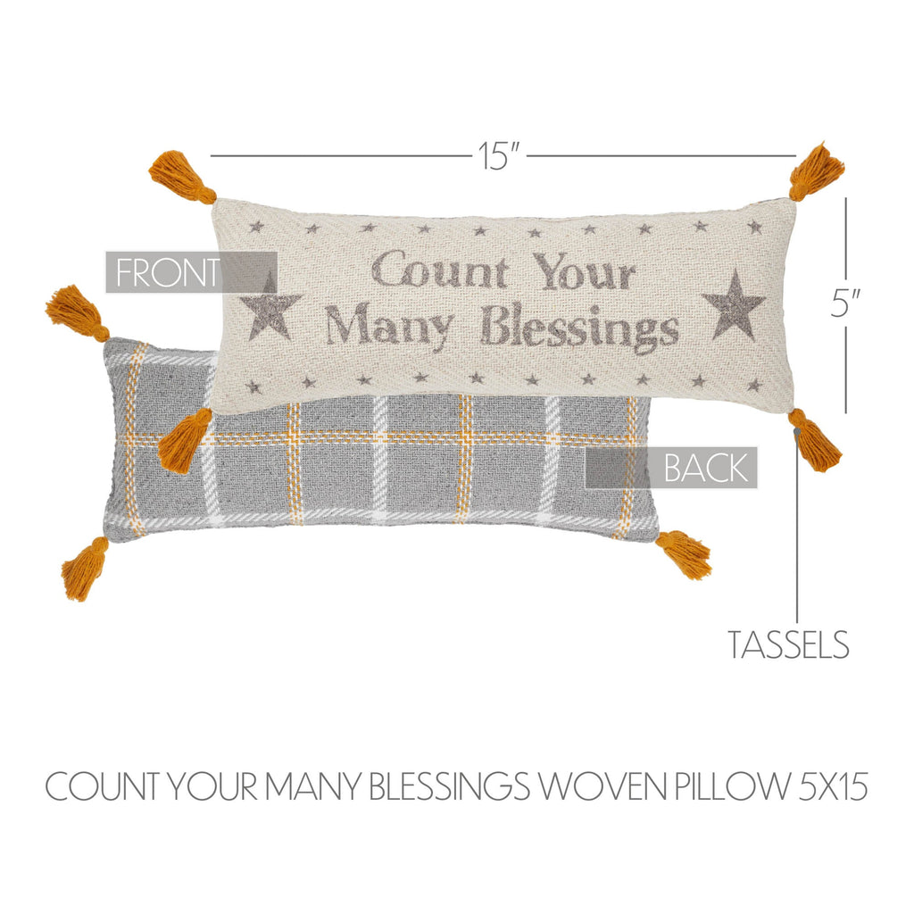 Count Your Blessings Cushion - Olde Glory