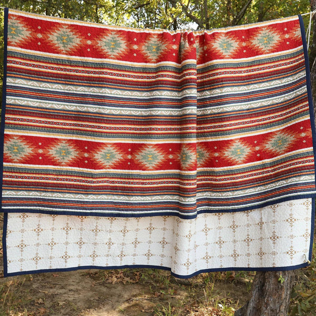 Del Sol 3 Piece Quilt Set - Olde Glory