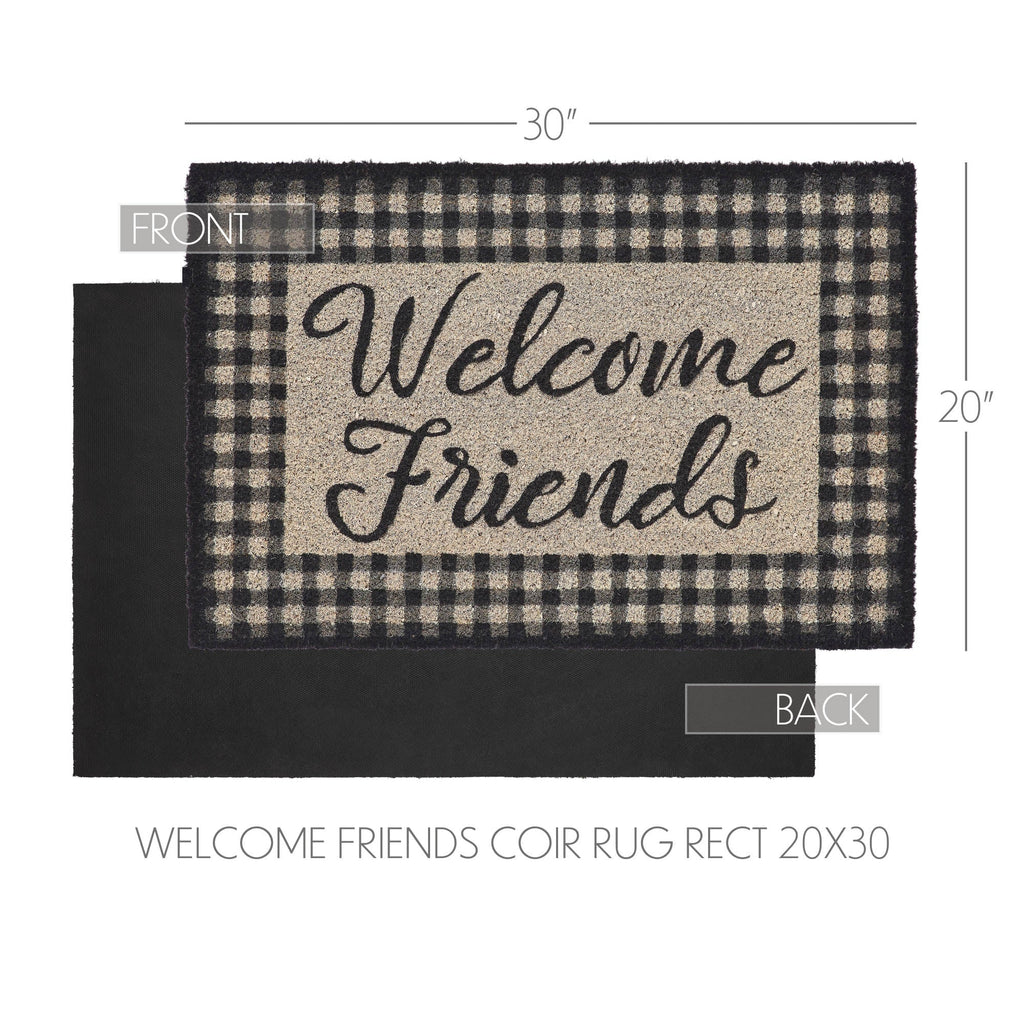 Finders Keepers Welcome Friends Doormat - Olde Glory