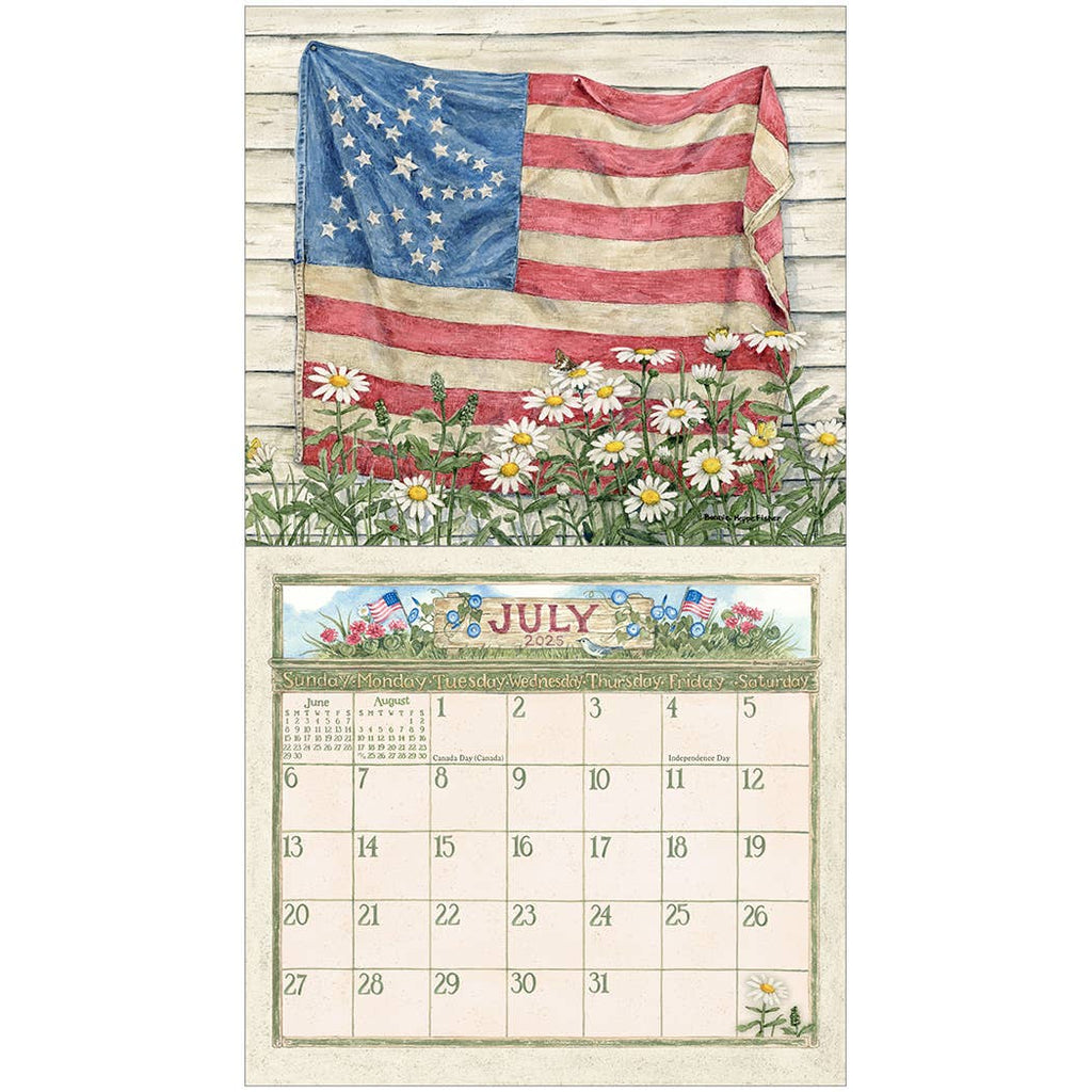 Garden Path 2025 Wall Calendar - Olde Glory