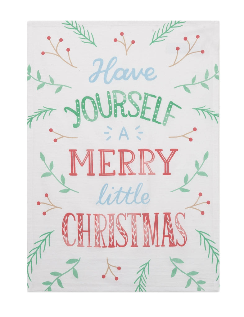 Have Yourself A Merry Little Christmas Tea Towel - Olde Glory