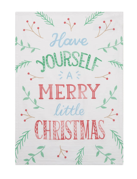 Have Yourself A Merry Little Christmas Tea Towel - Olde Glory