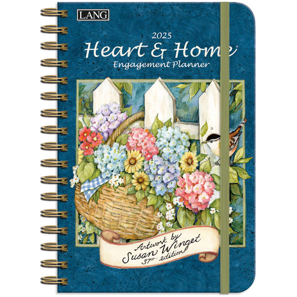 Heart and Home by Susan Winget 2025 Spiral Engagement Planner - Olde Glory