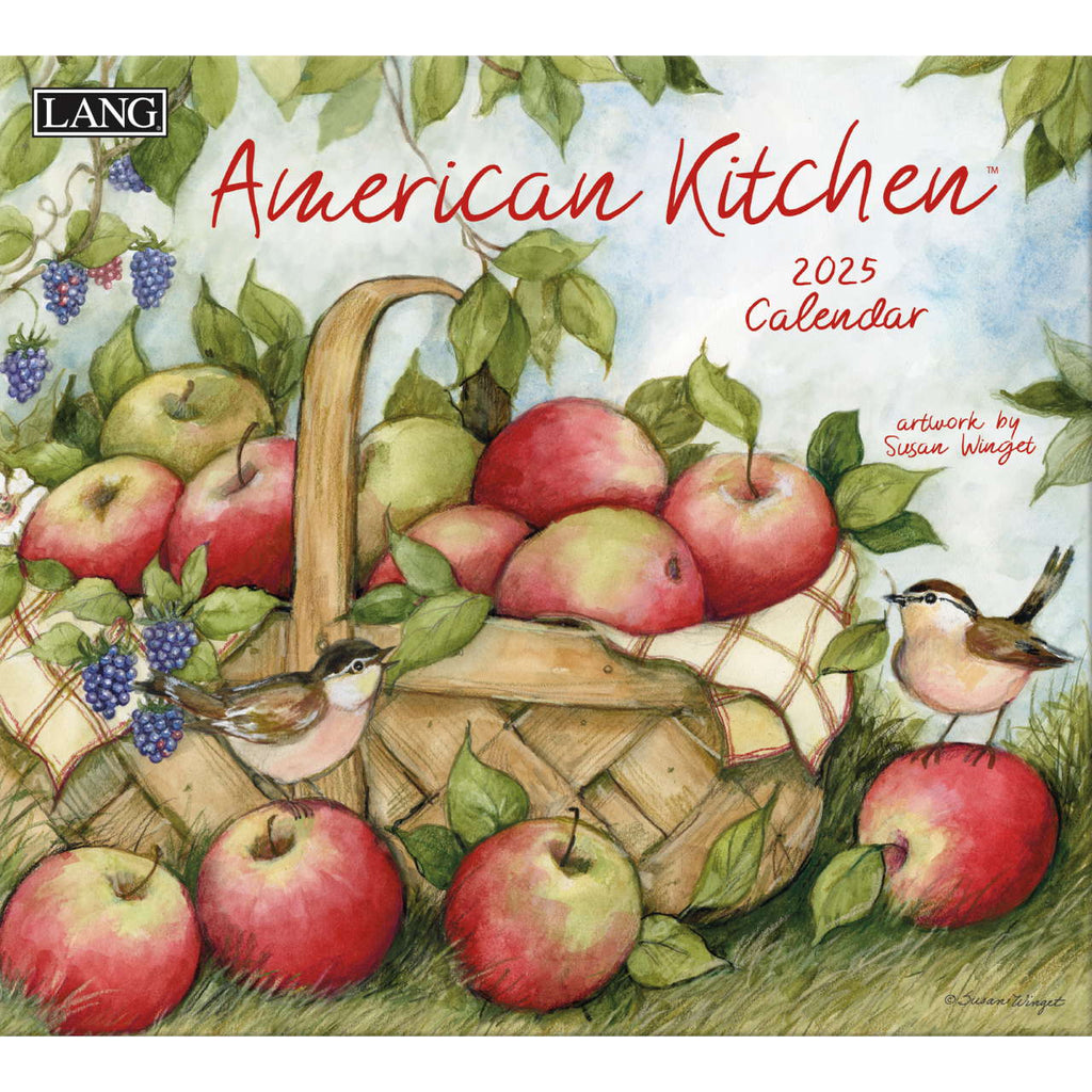 LANG American Kitchen 2025 Wall Calendar by Susan Winget - Olde Glory