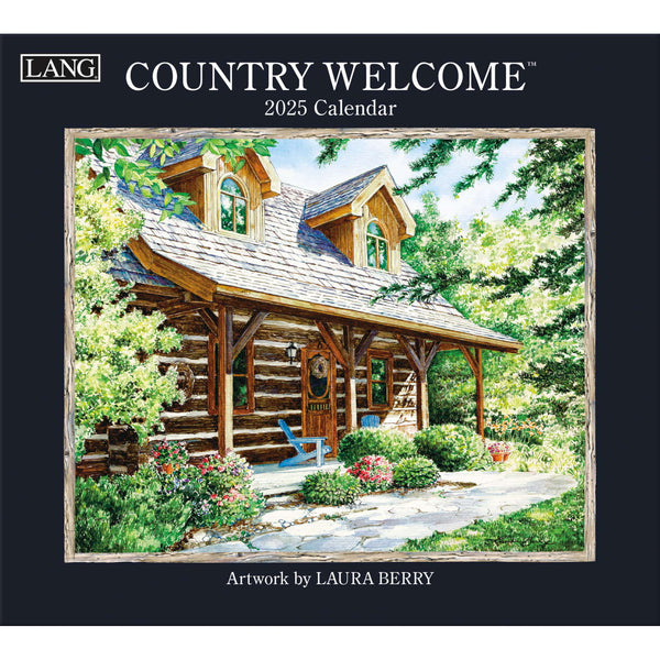 LANG Country Welcome 2025 Wall Calendar by Laura Berry - Olde Glory