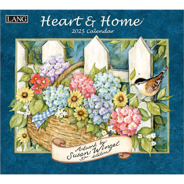 LANG Heart and Home 2025 Wall Calendar - Olde Glory