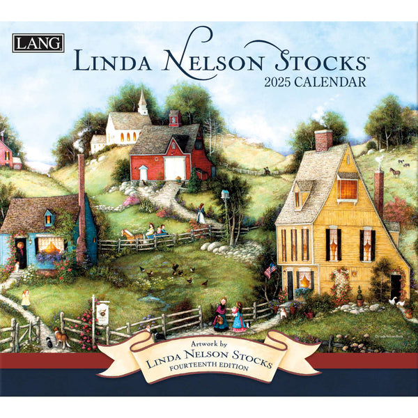 LANG Linda Nelson Stocks 2025 Wall Calendar - Olde Glory