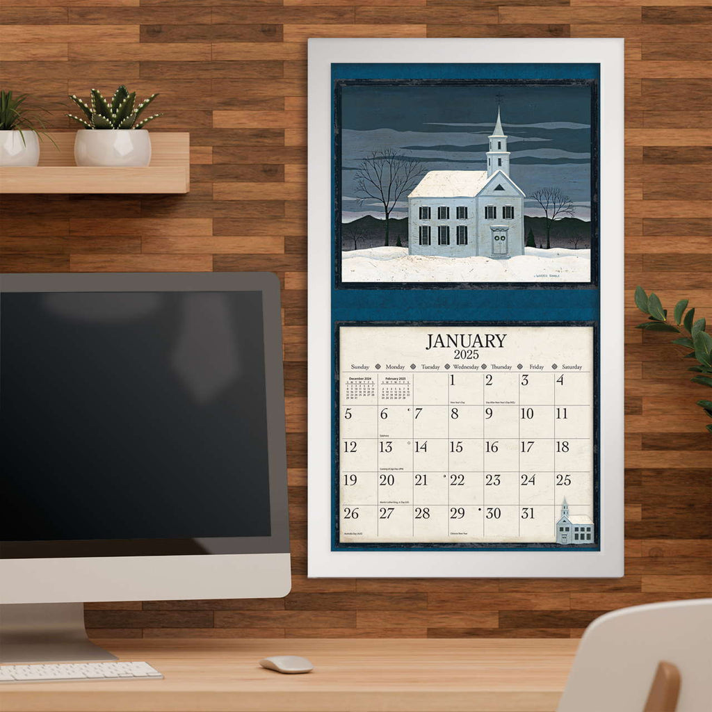 LANG Warren Kimble 2025 Wall Calendar - Olde Glory