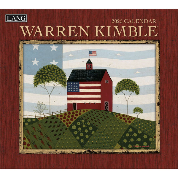 LANG Warren Kimble 2025 Wall Calendar - Olde Glory