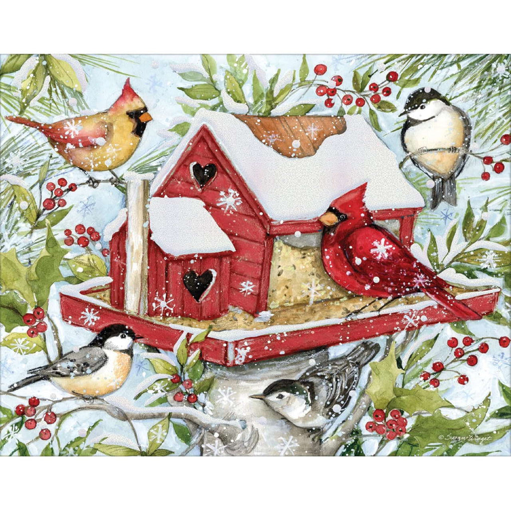 Lang Winter Birds by Susan Winget Assorted Christmas Cards - Olde Glory