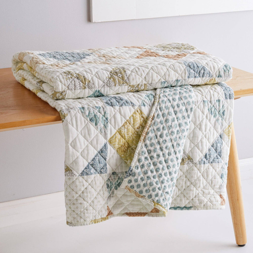 Lottie Quilted Throw - Olde Glory