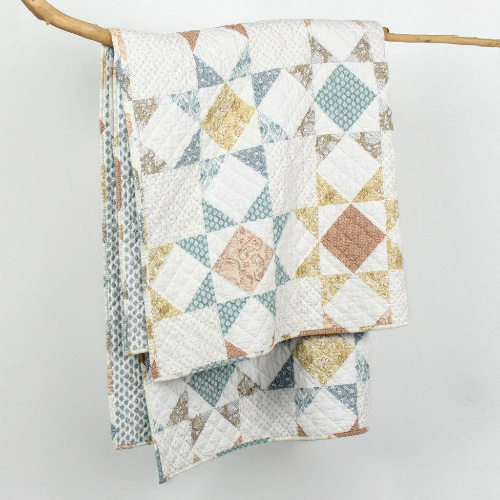 Lottie Quilted Throw - Olde Glory