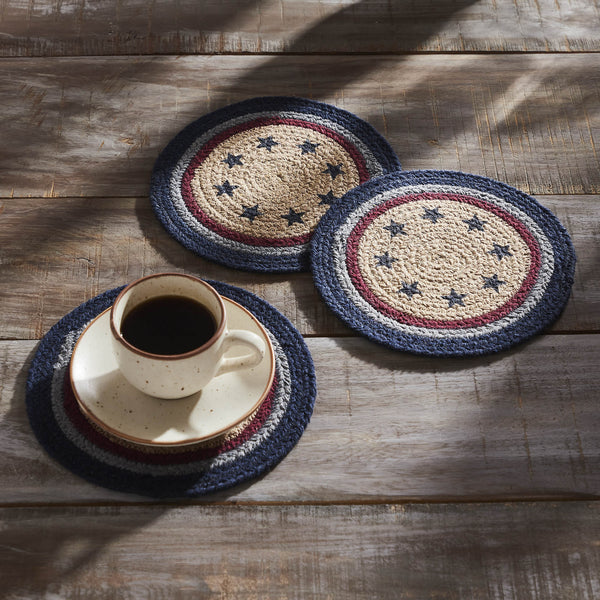 My Country Braided Small Trivet - Olde Glory