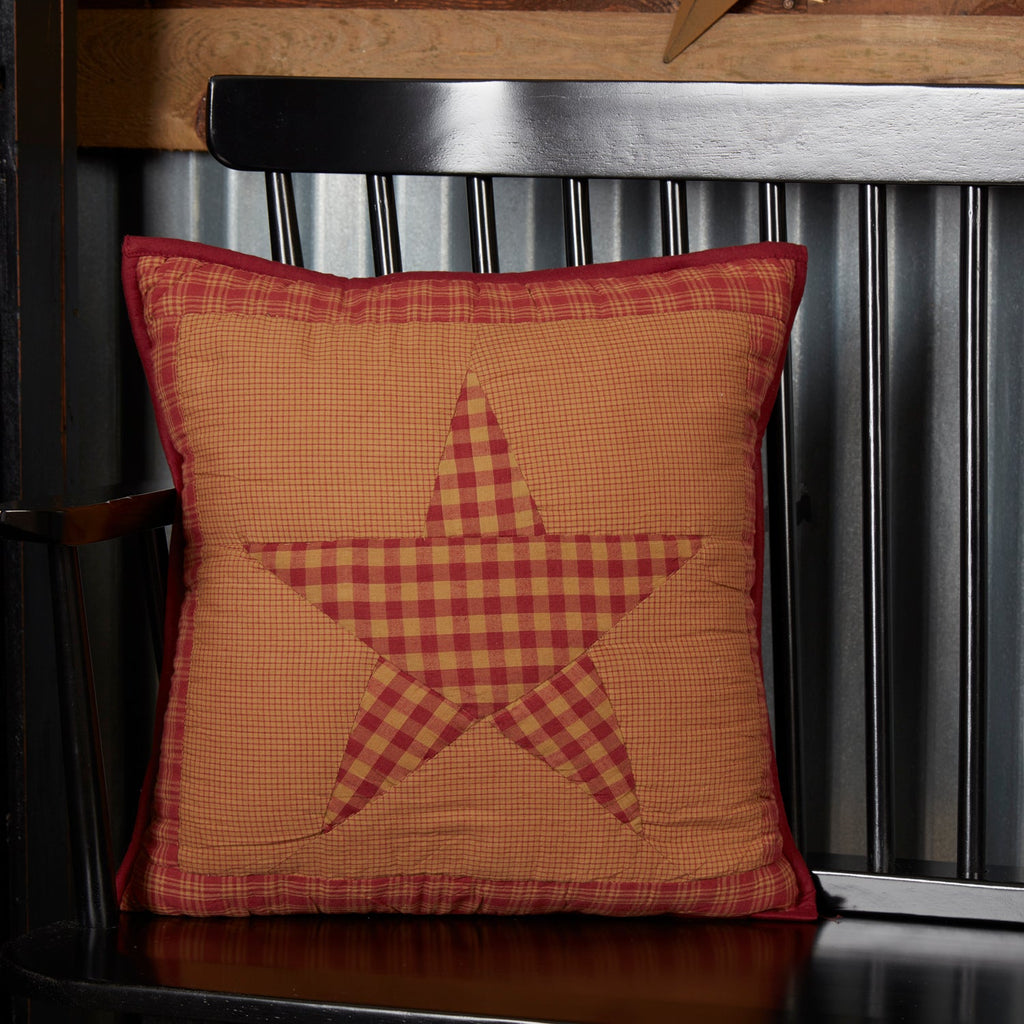 Ninepatch Star Cushion - Olde Glory