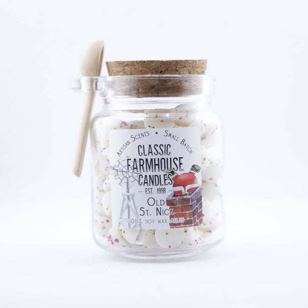 Old St. Nick Spoon Jar Soy Wax Gumdrop Melts - Olde Glory