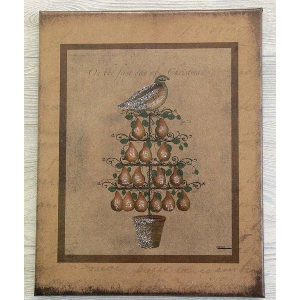 Partridge in a Pear Tree Canvas - Olde Glory