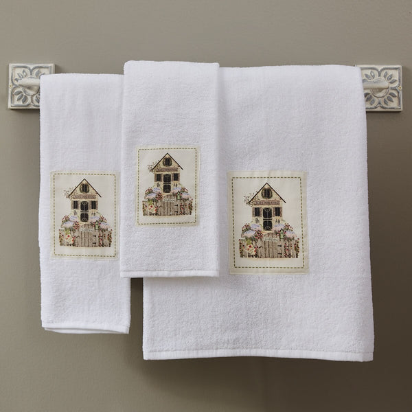 Spring Garden Bath Towel