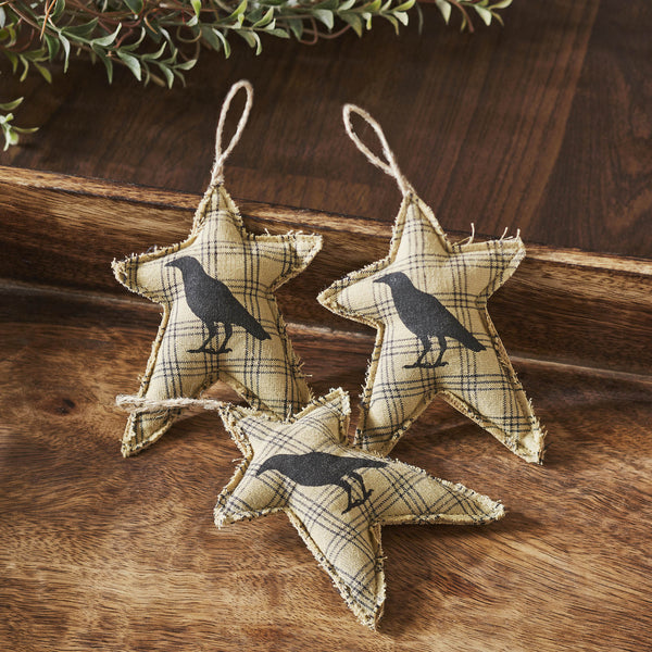 Raven Harvest Crow Star Ornament - Olde Glory