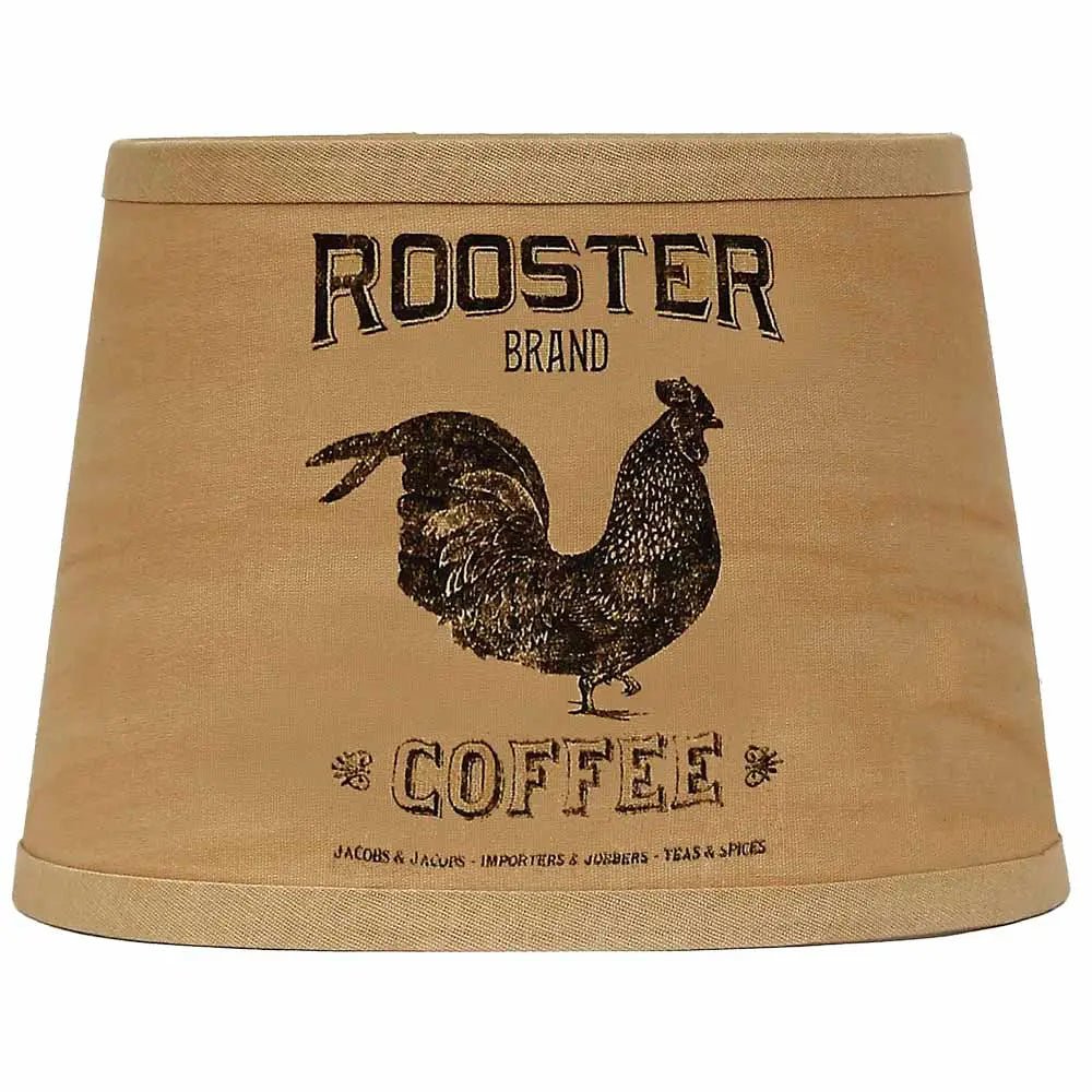 Rooster Drum Lampshade - Olde Glory