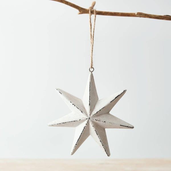 Rustic Hanging Star Decoration - Olde Glory