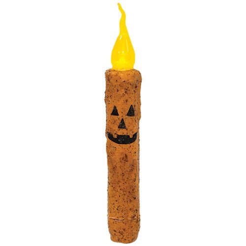 Rustic Jack O' Lantern Timer Candle - Olde Glory