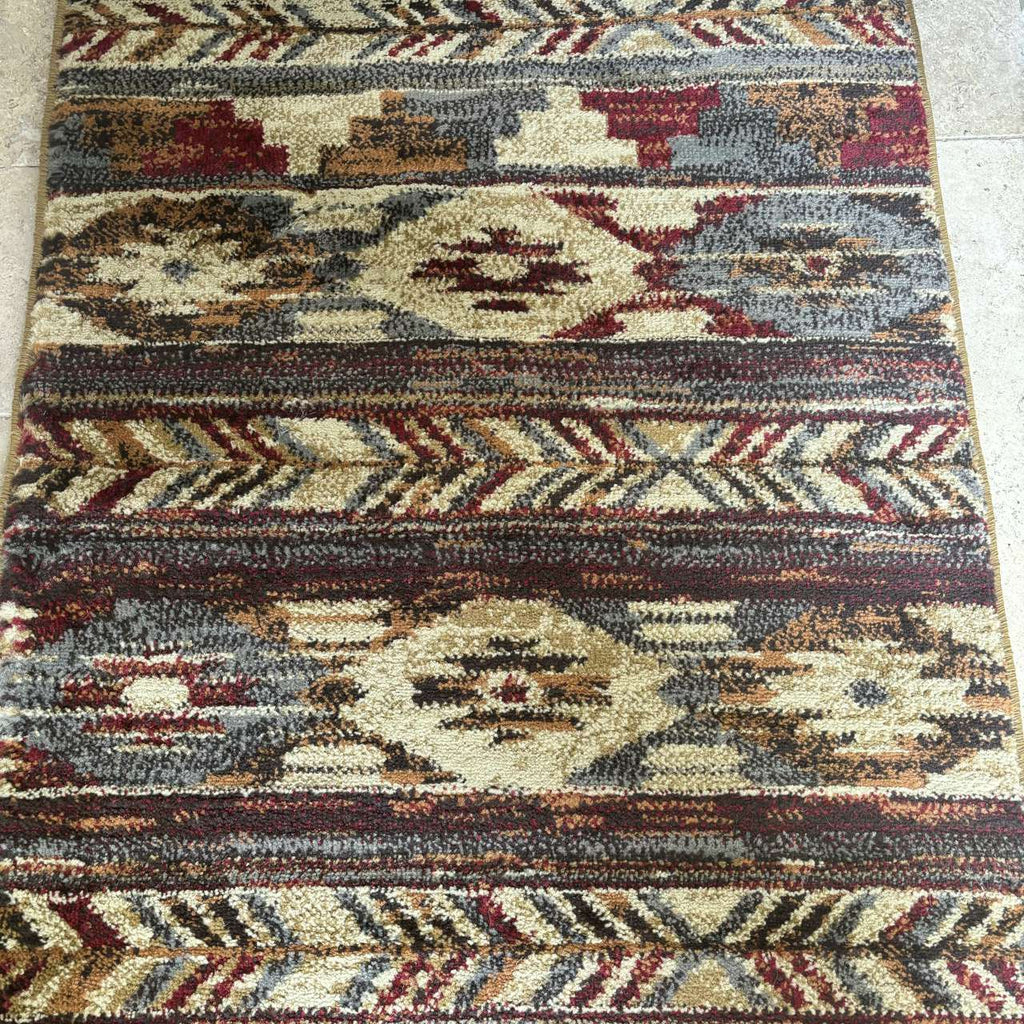 Sierra American Southwestern Floor Runner Rug - Olde Glory