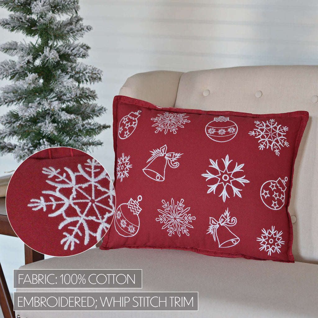 Snow Ornaments Cushion - Olde Glory