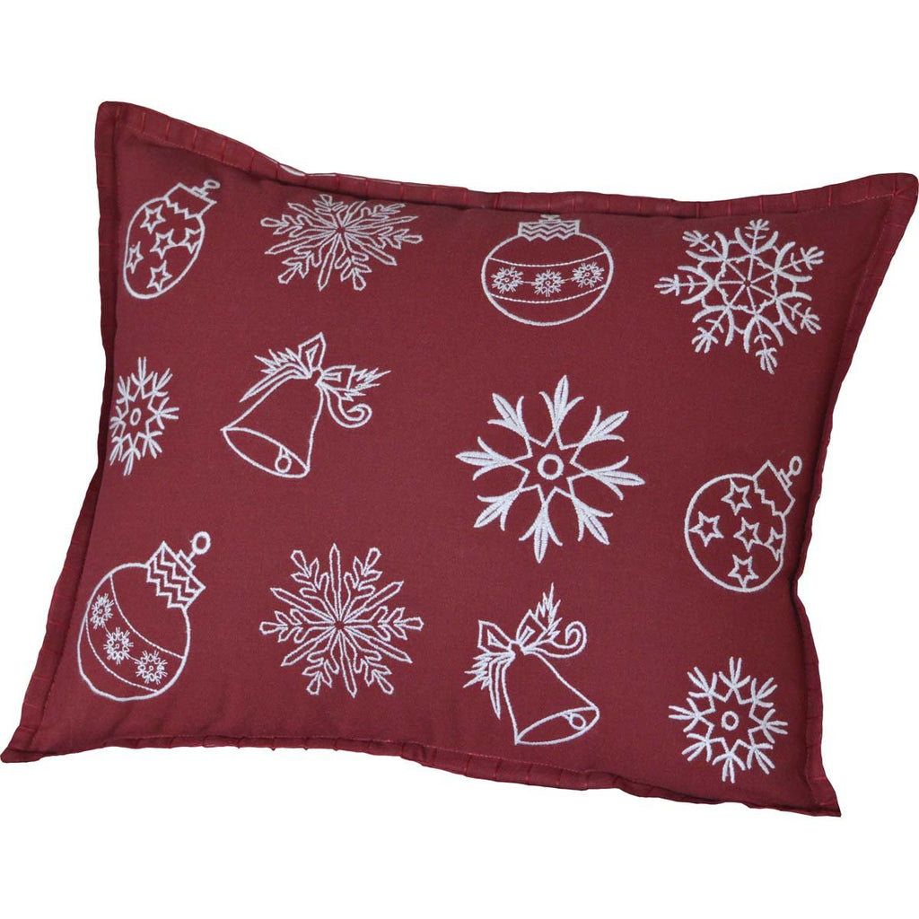 Snow Ornaments Cushion - Olde Glory