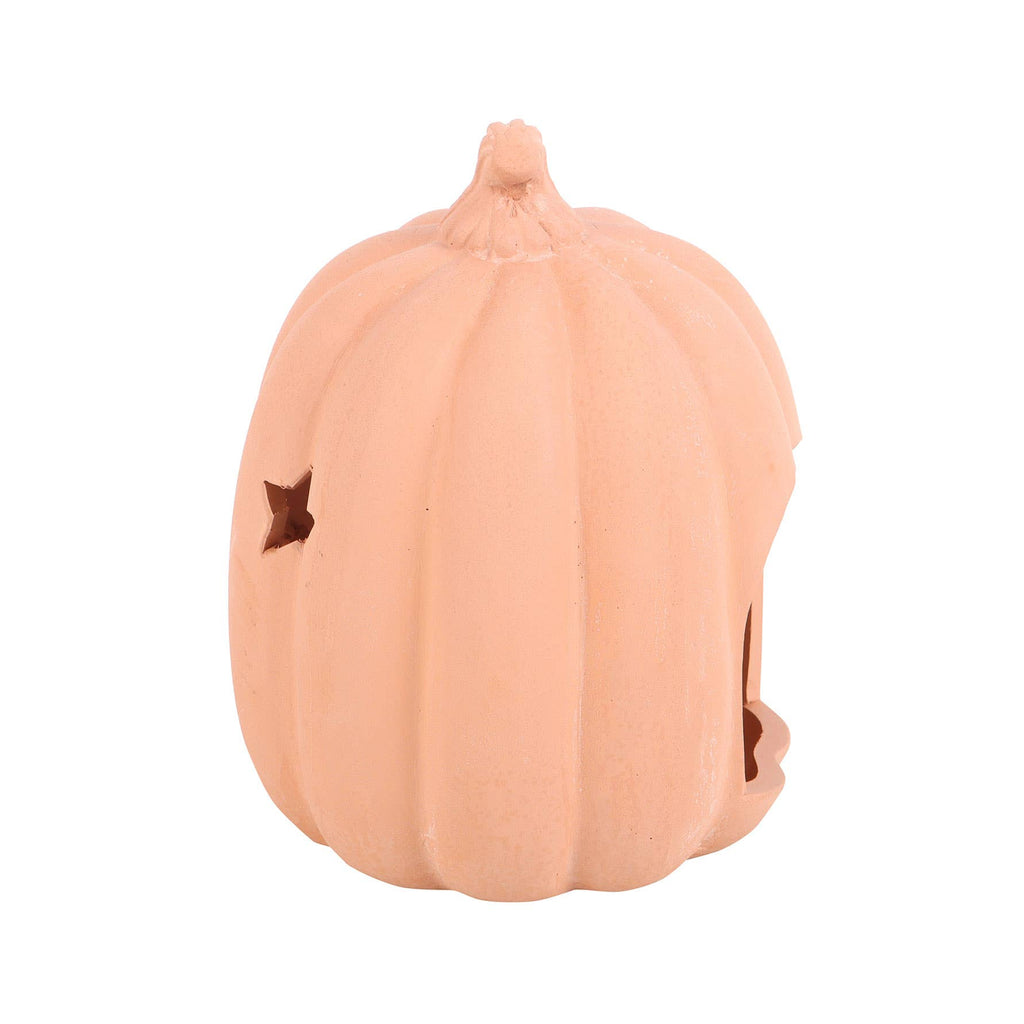 Terracotta Pumpkin Tealight Holder - Olde Glory