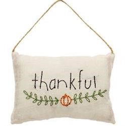 Thankful Pillow Ornament - Olde Glory