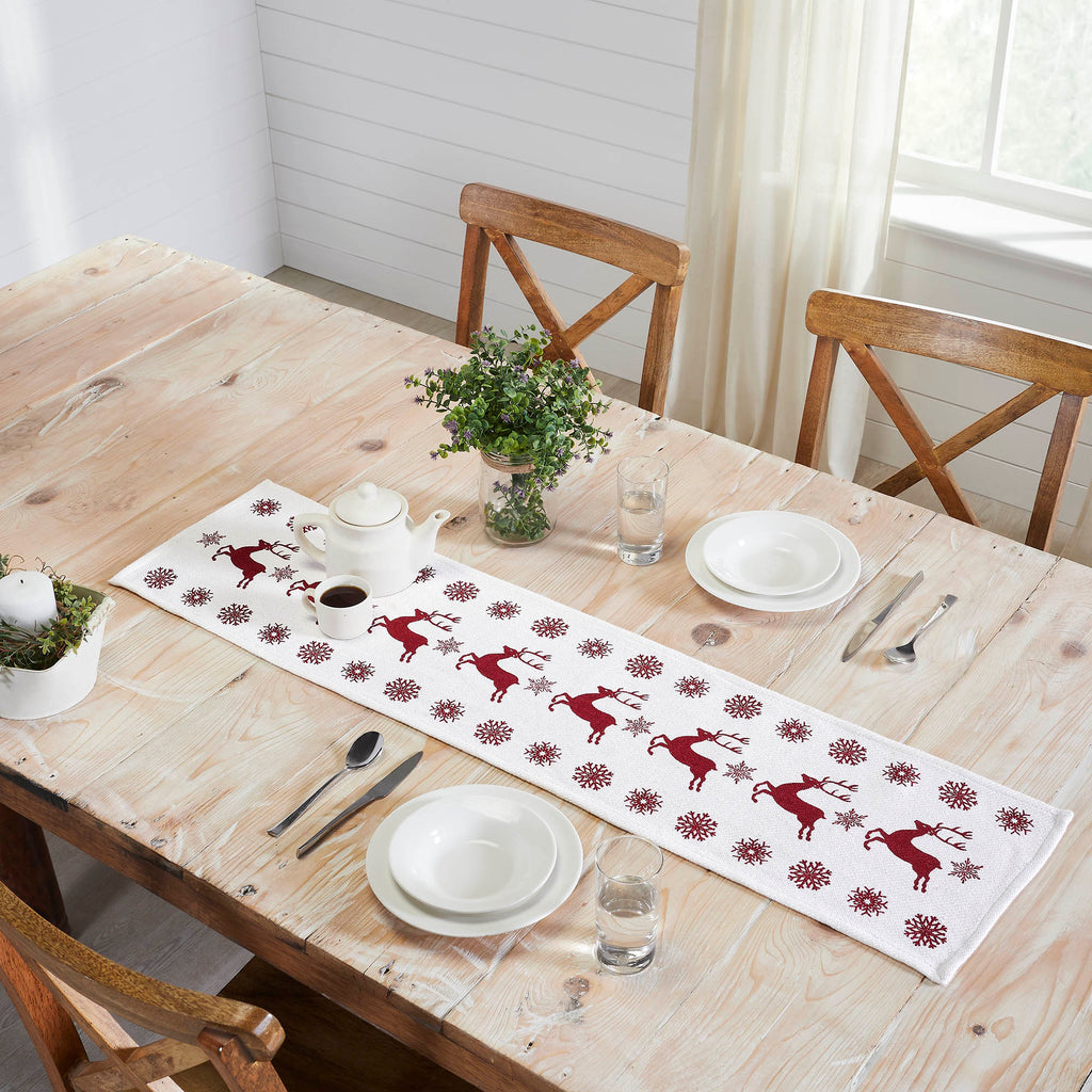 Scandi Snowflake Table Runner