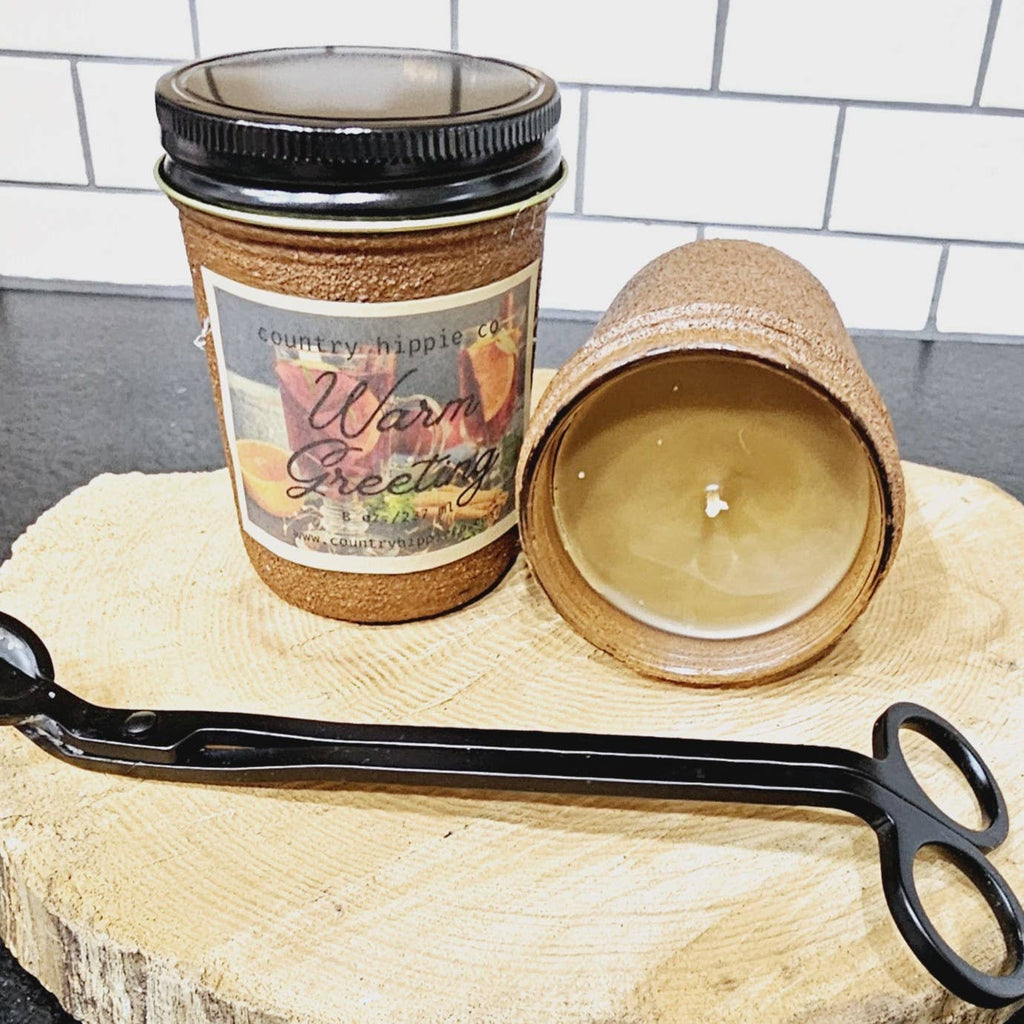 Warm Greetings Farmhouse Jar Candle - Olde Glory