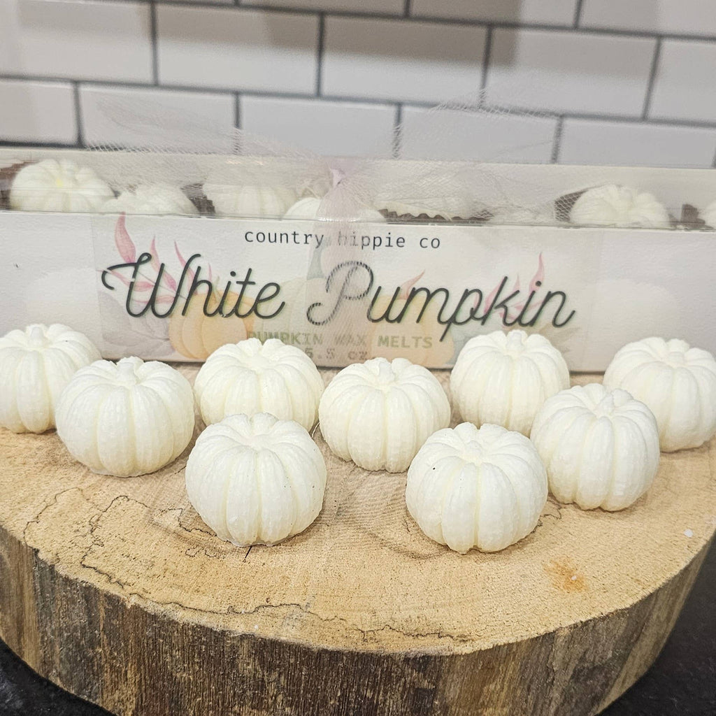 White Pumpkin + Amber Vegetable Wax Melts Box - Olde Glory